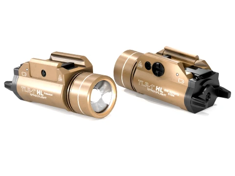 TLR-1 HL StreamLight Tactical Weapon Light FDE 3D Model