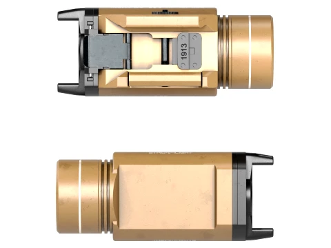 TLR-1 HL StreamLight Tactical Weapon Light FDE 3D Model