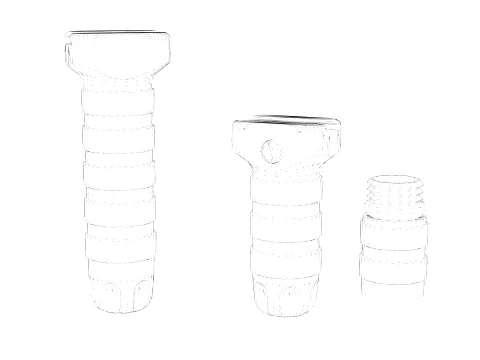 TROY Modular Combat Grip 3D Model