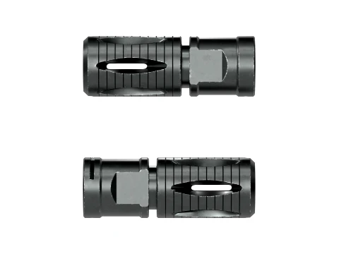 HK417 Flash Hider 3D Model