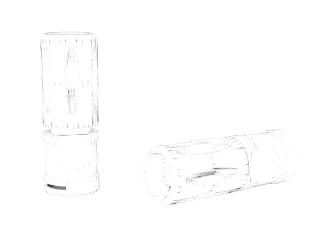 HK417 Flash Hider 3D Model