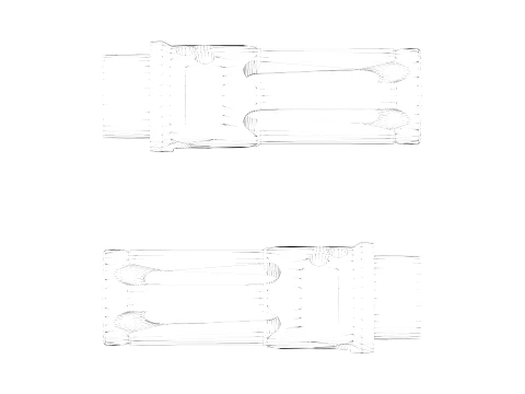 WARCOMP 556 CTN 1-2-28 Closed-Tine Flash Hider 3D Model