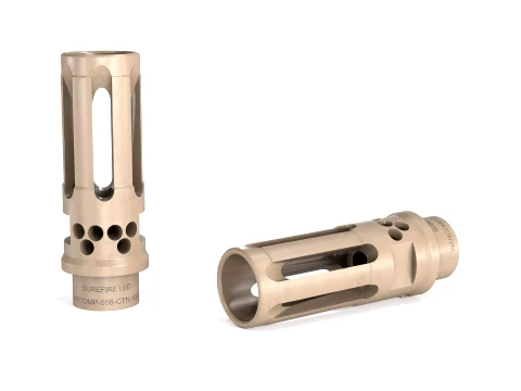 WARCOMP 556 CTN 1-2-28 Closed-Tine Flash Hider FDE Modelo 3D