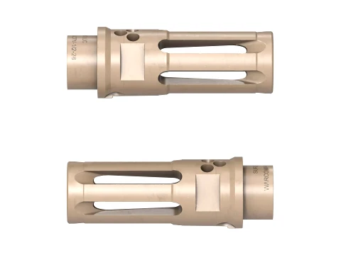 WARCOMP 556 CTN 1-2-28 Closed-Tine Flash Hider FDE 3D Model