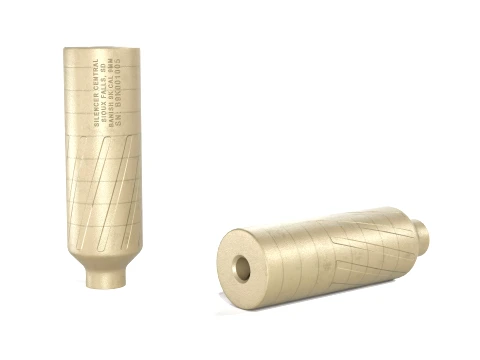 Banish 9k Suppressor FDE 3D Model