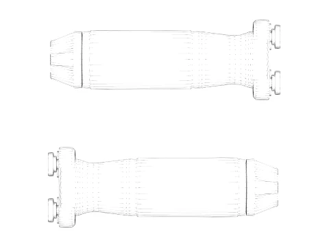 Samson M-LOK Vertical AR-15 Forend Grip 3D Model