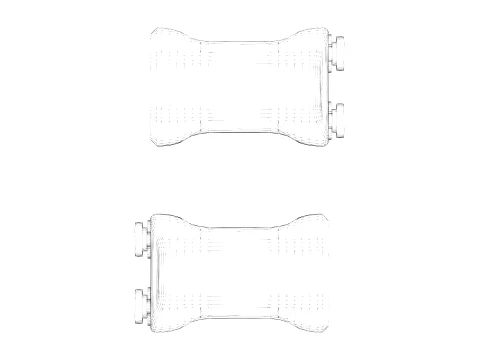 Unity Tactical Direct Attach VFG Vertical Foregrip M-LOK 3D Model