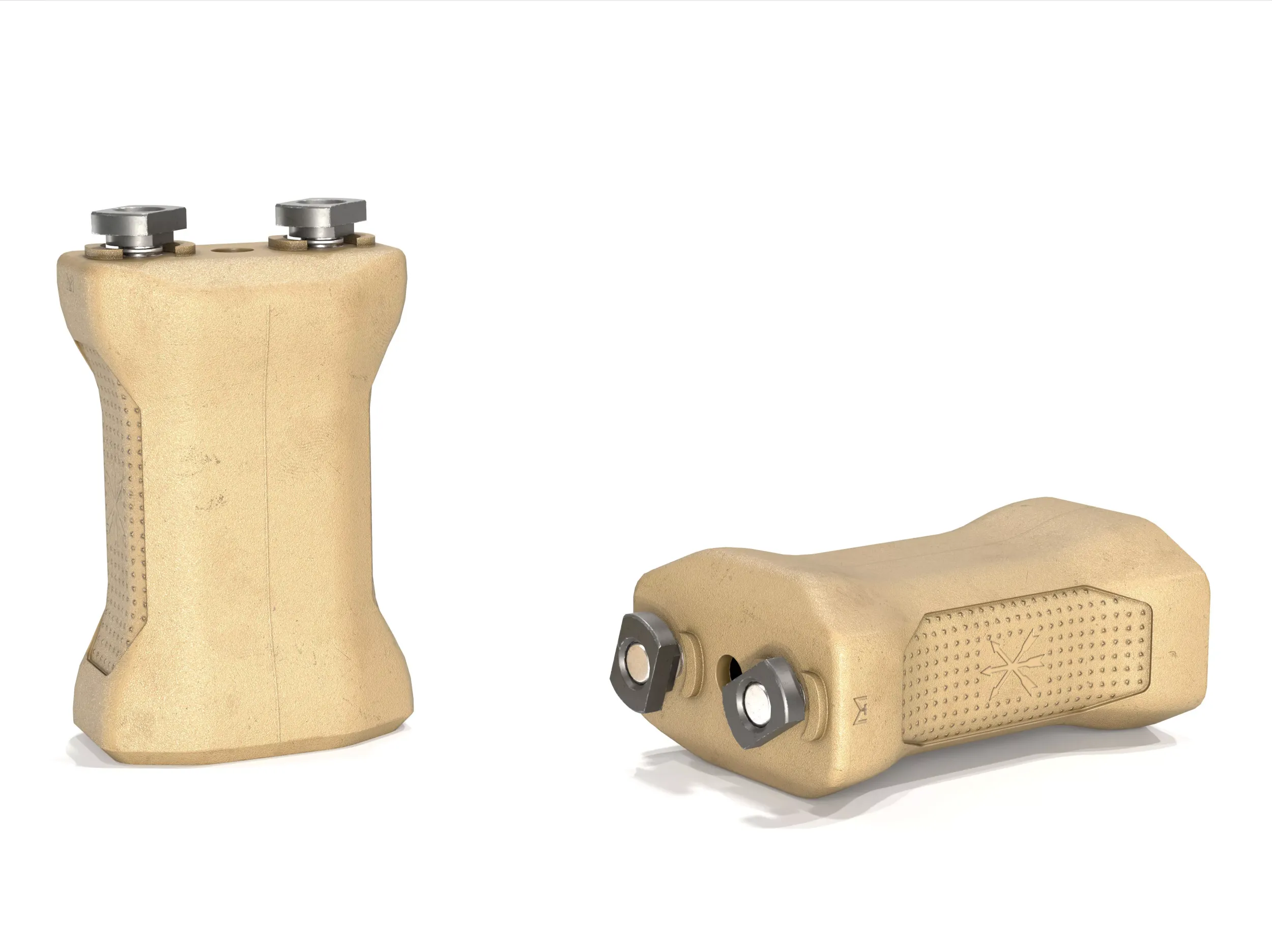 Unity Tactical Direct Attach VFG Vertical Foregrip M-LOK FDE 3D Model .c4d .max .obj .3ds .fbx .stl .blend 