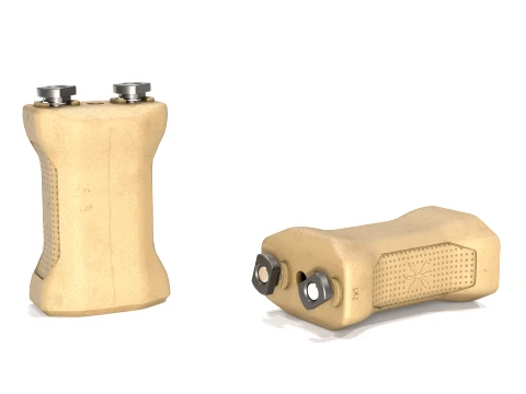Unity Tactical Direct Attach VFG Vertical Foregrip M-LOK FDE 3D Model