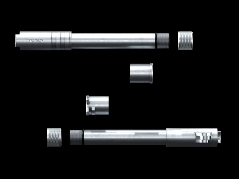 NIGHTHAWK CUSTOM - 1911 45 ACP Threaded Barrel 3D Model