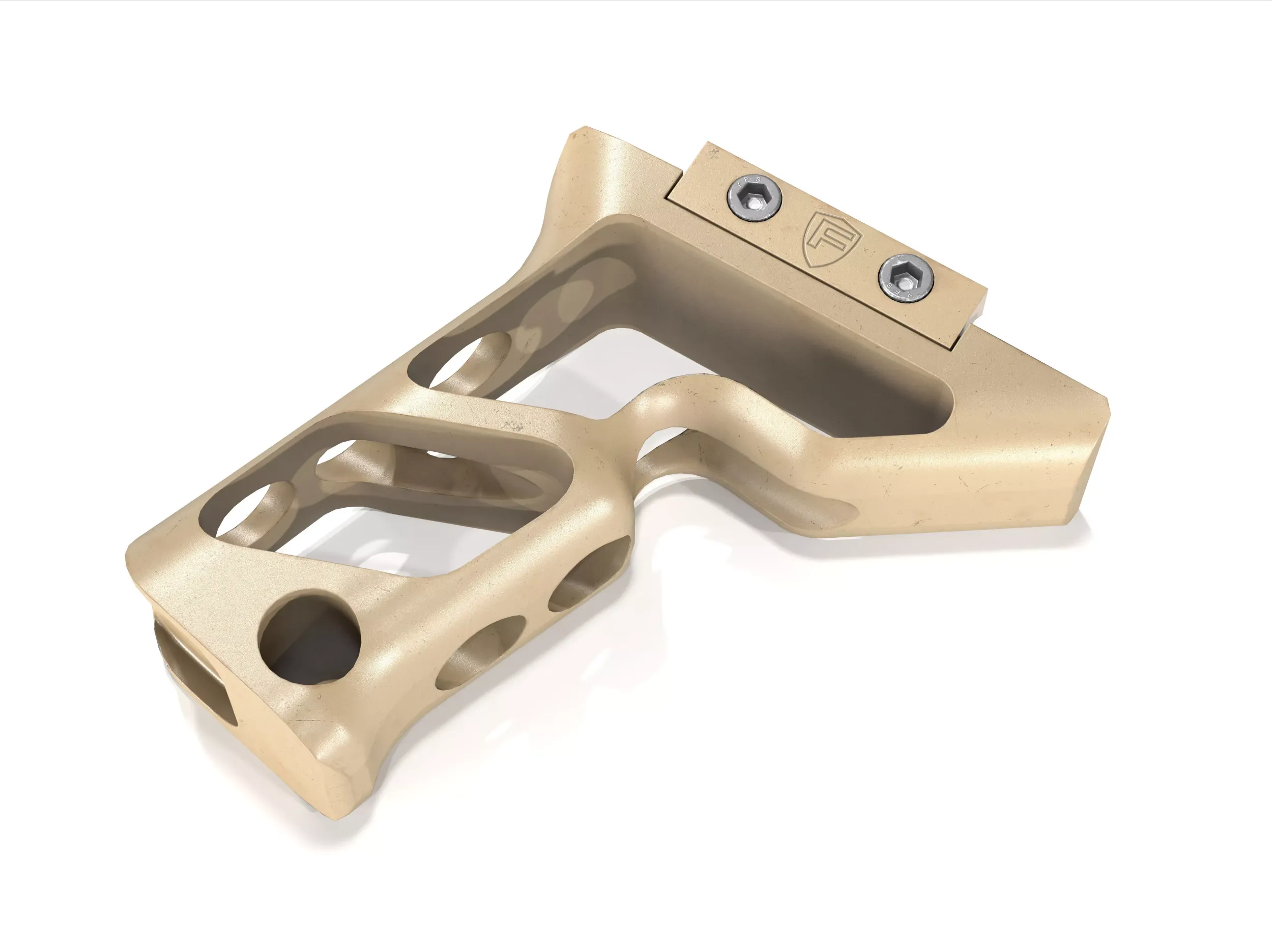 Fortis SHIFT Vertical Grip FDE 3D Model .c4d .max .obj .3ds .fbx .stl .blend 