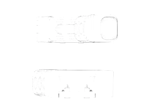Fortis SHIFT Vertical Grip FDE 3D Model