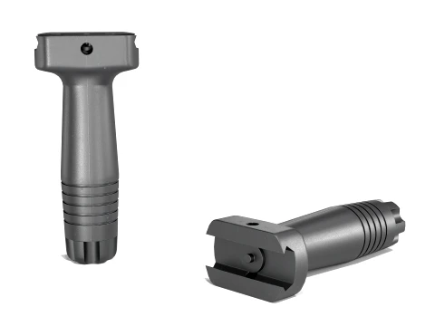 Lancer Tactical Nylon Polymer Picatinny Vertical Foregrip 3D Model
