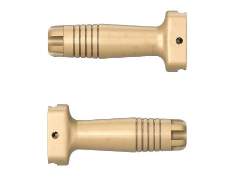 Lancer Tactical Nylon Polymer Picatinny Vertical Foregrip FDE 3D Model
