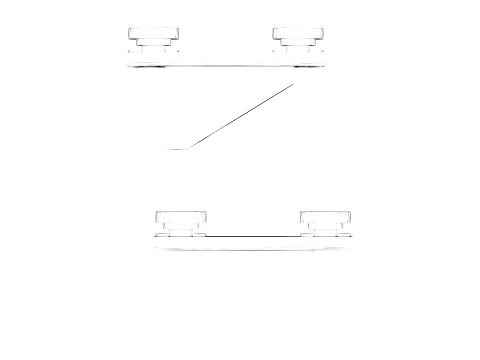 Pistol Grip Rail Attachment 3D Model