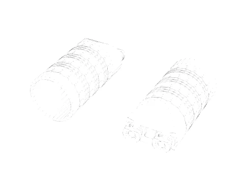 Arisaka Vertical Grip Foregrip 3D Model