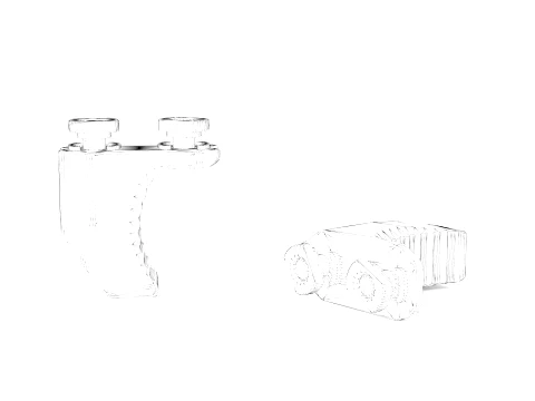Arisaka Hand Stop M-Lok 3D Model