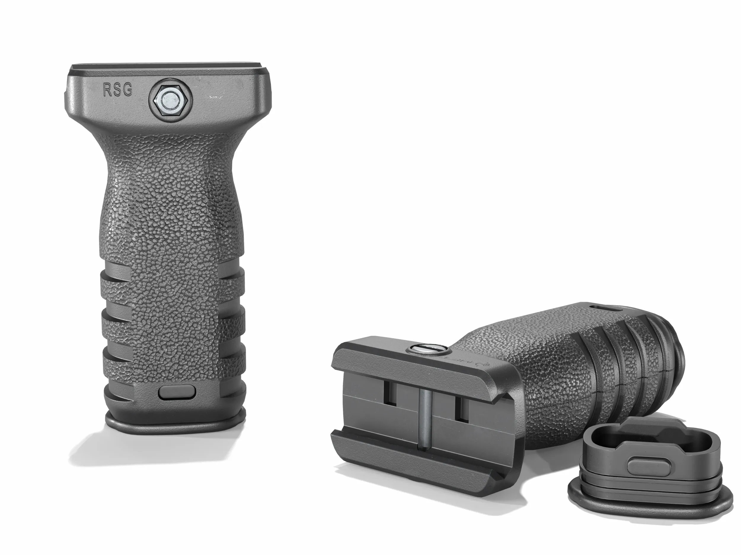 MFT React Short Vertical Grip Foregrip 3D Model .c4d .max .obj .3ds .fbx .stl .blend