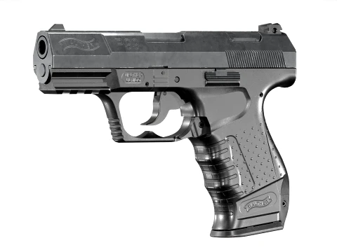 Walther P99 Pistol 3D Model