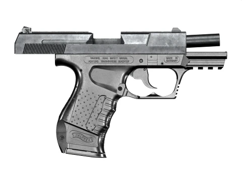 Walther P99 Pistol 3D Model
