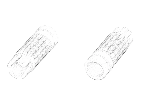 SLR Rifleworks Synergy 30 Cal Compensator 3D Model