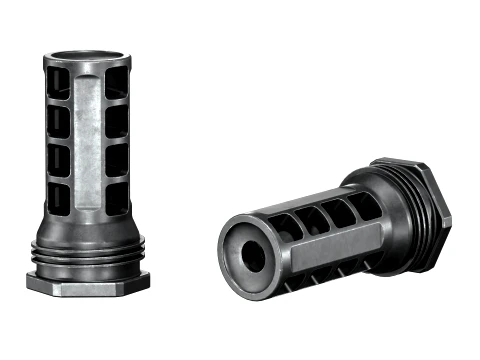Muzzle Brake - QD 3D Model
