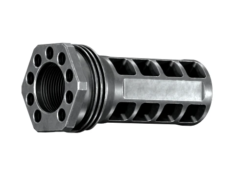 Muzzle Brake - QD 3D Model