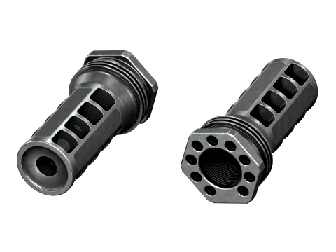 Muzzle Brake - QD 3D Model
