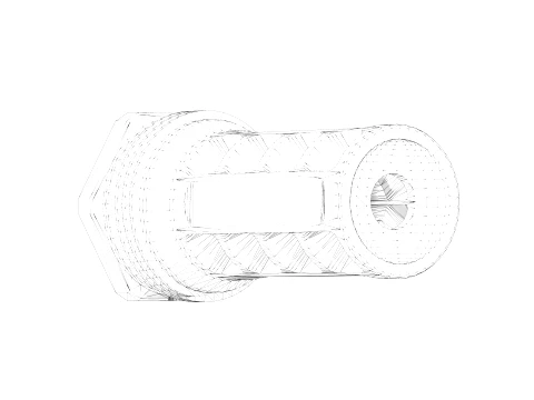 Muzzle Brake - QD 3D Model