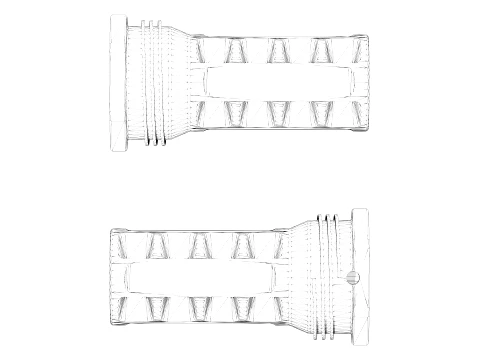 Muzzle Brake - QD 3D Model