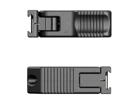 Tactical LWRC Vertical Folding Grip 3D Model