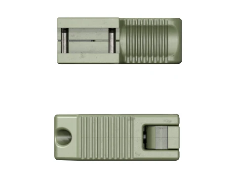 Tactical LWRC Vertical Folding Grip OD Green 3D Model