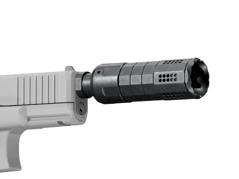 Strike Pistol Linear Compensator 3D Model