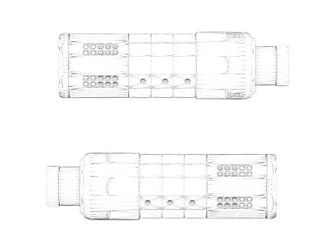 Strike Pistol Linear Compensator 3D Model
