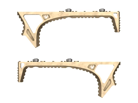 Strike Industries LINK Curved Foregrip FDE 3D Model