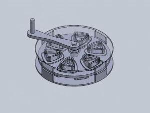 Motor Generator 3D Print Model
