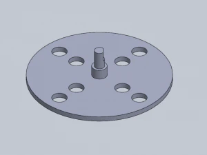 Motor Generator 3D Print Model