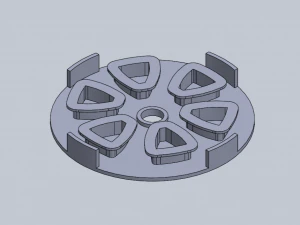 Motor Generator 3D Print Model