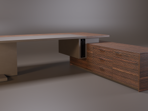 Executive Inca Office System Modelo 3D