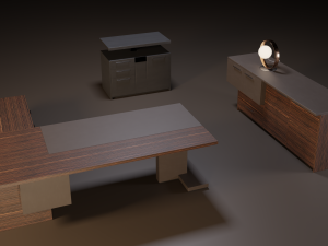Executive Inca Office System Modelo 3D