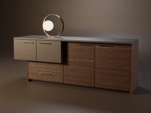 Executive Inca Office System 3D Model