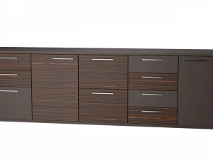Executive Inca Office System 3D Model