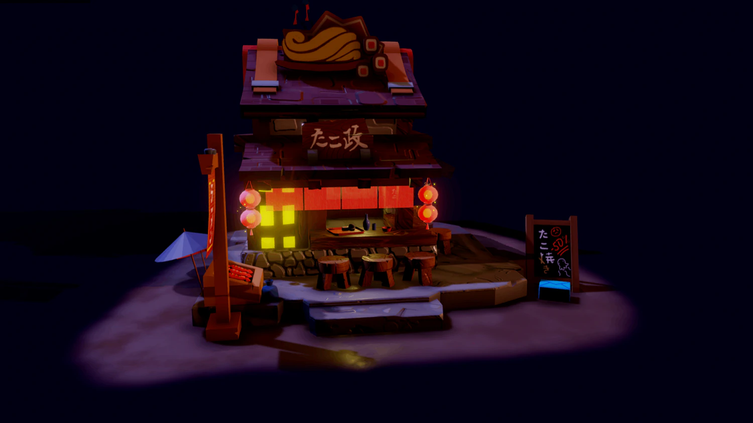Kitchen 3D Model .c4d .max .obj .3ds .fbx .stl .blend 