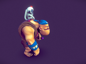 Cartoon Character 3D Model