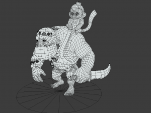 Cartoon Character 3D Model