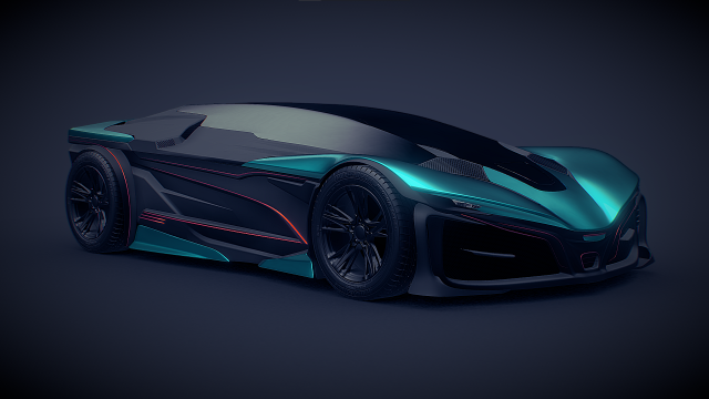 Car Model 3D .c4d .max .obj .3ds .fbx .stl .blend 