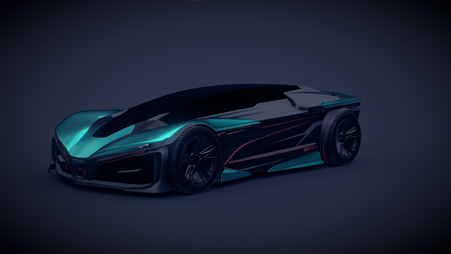 king race car 3D Model in Racing 3DExport