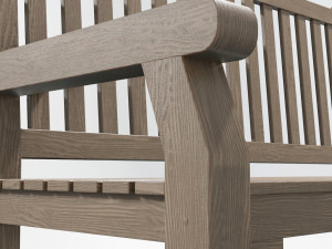 Park Bench 3D-Modell