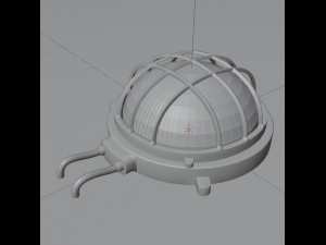 Bulkhead Light Round 3D 모델