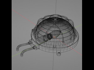 Bulkhead Light Round 3D 모델